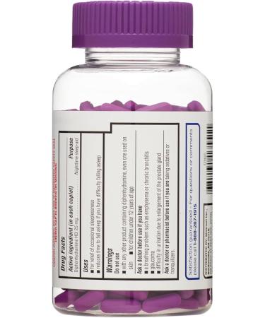 Equate Sleep Aid Diphenhydramine HCl 25mg Caplets for Nighttime Sleep Support 365 Count - Buy Online on GoSupps.com