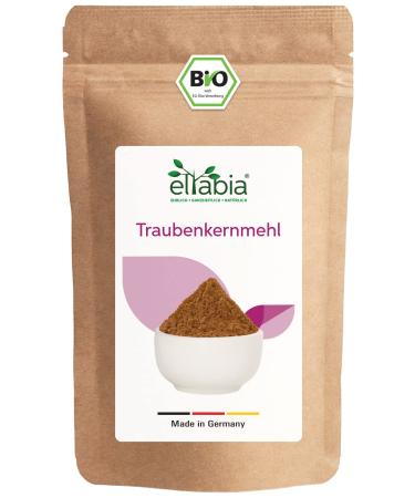 Organic grape base flour OPC 1kg grape seeds extract powder premium raw food quality |Grape seeds from the EU |De- ko-007 1 kg (1 Pack) - Buy Online on GoSupps.com