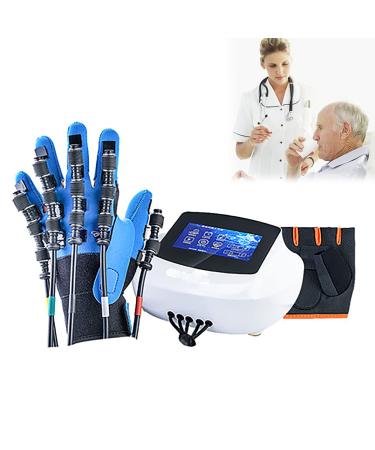 Finger Gloves Rehab Equipment Exercise Five Fingers Comfortable Stretching and Resting of The Hands Rehabilitation Robot Gloves Left Medium