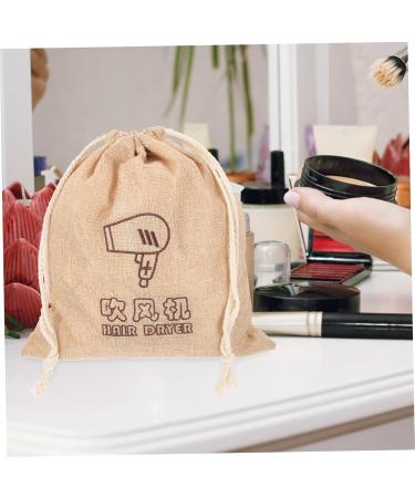 FOMIYES Key Covers Caps 4 Pcs Travel Hair Dryer Travel Bag for Shoes Hair Dryer Storage Organizer Cloth Bag Storage Box Jute - Buy Online on GoSupps.com
