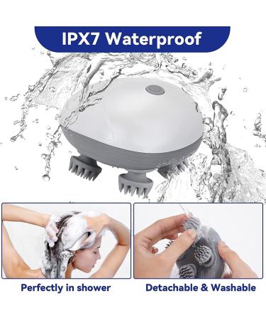 Buy BIBIRE Wireless Scalp Massager for Dogs & Cats | IPX7 Full Body Massage Brush | Boost Hair Growth & Relieve Stress - Buy Online on GoSupps.com