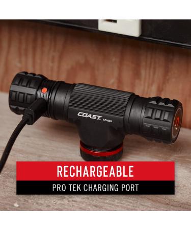 Coast XPH30R 1000 Lumen USB-C Rechargeable Dual Power Headlamp | Twist Focus Beam & Magnetic Base - Buy Online on GoSupps.com