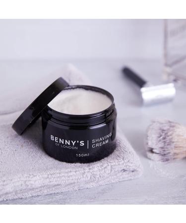 BENNY'S Shaving Cream | Light Refreshing Scent | Hydrates & Rejuvenates | Vegan | Made in The UK - Buy Online on GoSupps.com