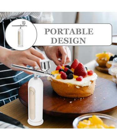 Baluue 1 Set Spray Hydrating Apparatus Air Brush for Cake Decoration Makeup Airbrush Air Brush for Nails Airbrush Kit with Compressor Food Airbrush Kit Airbrush with Compressor 19.00X15.50X4.50CM White - Buy Online on GoSupps.com