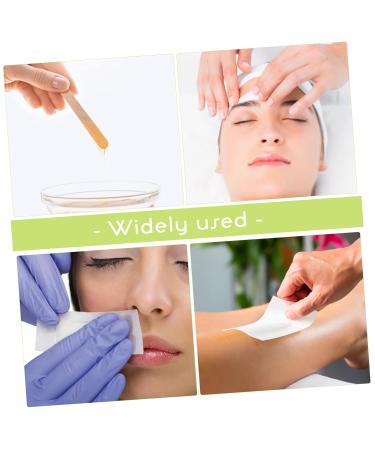 Beatifufu 200 Pcs Wax Paper & Applicator Sticks - Premium Hair Removal Wax Strips for Body & Face - Buy Online on GoSupps.com