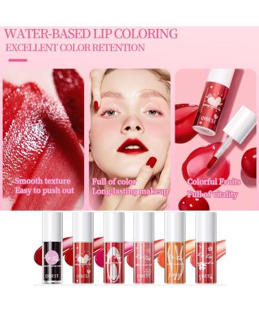 Multifunctional Lip Tint Stain (#06) - Long-Lasting Moisturizing Liquid Lipstick for Lip, Cheeks, and Eyes - Buy Online on GoSupps.com