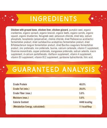 Stella & Chewy's Freeze-Dried Raw Marie's Magical Dinner Dust for Dogs - Chicken 7oz - Buy Online on GoSupps.com