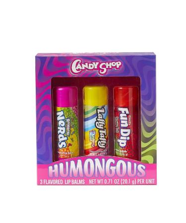 Taste Beauty 3PC Assorted Humongous Lip Balm
