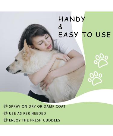 ArmourMe Dog Perfume Spray Dog Perfume & Dog Spray | Natural Deodorizer Spray for Dogs | Eliminates Dog Odors for Smelly Dogs pH Balanced Free from Sulfates Colorants and Parabens. (Cucumber)  - Buy Online on GoSupps.com