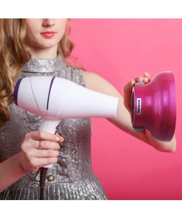 Hairizone Universal Diffuser for Curly Hair Styling - Fuchsia - Buy Online on GoSupps.com