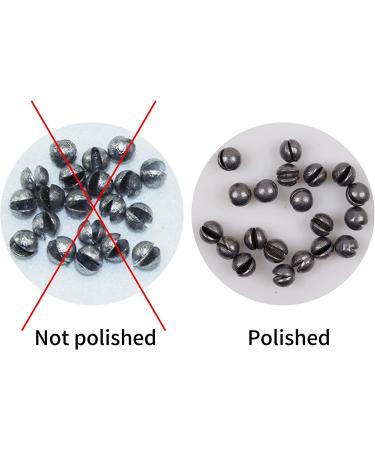 LUSHAZER Fishing Weights Sinkers Kit  100pcs Round Split Shot Sinker  Fishing Weights Egg Sinkers 5 Sizes  7/1000 oz  17/1000 oz  7/200 oz  1/20 oz  7/100 oz  Plastic Box Pack 3.8 x 1.9 x 0.7 inch Single Open - Buy Online on GoSupps.com