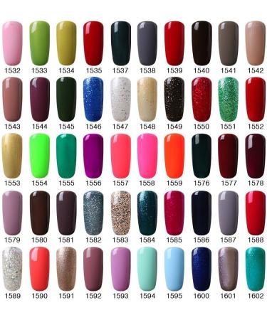 Vishine Brand Nail Varnish Gloss Polish 8ml Bottle UV Gel Polish Nail Manicure Lacquer #1024 1024-8ml - Buy Online on GoSupps.com