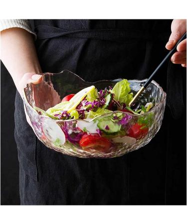Fruit Bowl Salad Bowl Glass Bowls Creative Irregular Glass Bowl Fruit Ice Cream Salad Bowl Tableware Soup Noodle Rice Bowls Kitchen Decoration Candy Bowls (Color : S) (Color : L) (Color : Small) - Buy Online on GoSupps.com