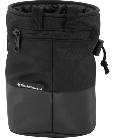 Black Diamond Mojo Zip Chalk Bag in Black/Slate - BLAKS Medium/Large - Buy Online on GoSupps.com