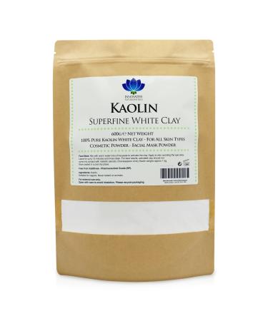 Kaolin – Superfine White Clay Pharmaceutical Grade – 600g Pack