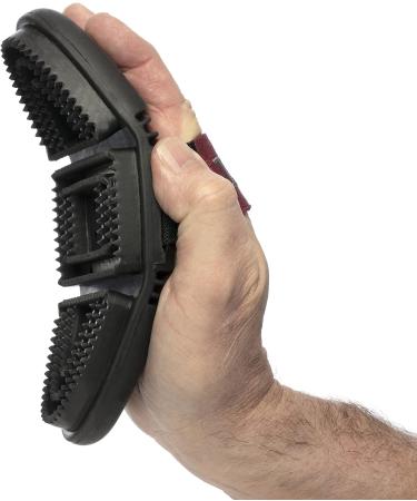 LeMieux Flexi Curry Comb for Horses - Black - Ergonomic Shape - Flexible - One Size One Size Black - Buy Online on GoSupps.com