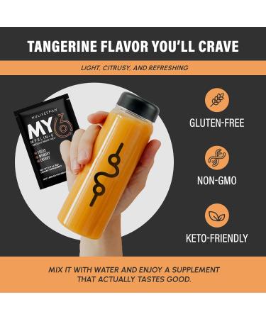 Myelin-6 Sampler Pack 10 Single Serve Packs Focus Supplement & Brain Wellness with AlphaSize Memory and Cognitive Function Support Orange Tangerine Flavor Gluten-Free Non-GMO 0.02 Ounce (Pack of 10) - Buy Online on GoSupps.com