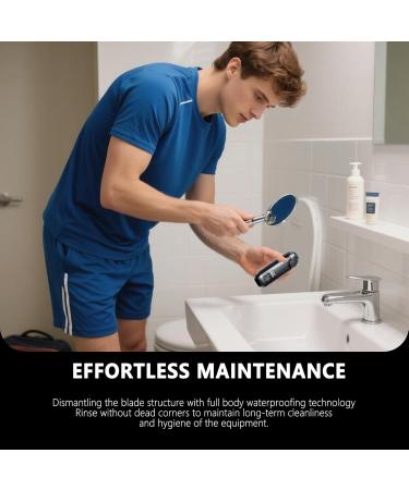 Nose Hair TrimmerNose Hair Trimmer For Women Wireless Device with Digital Display Waterproof Trimmer Set Face Care for Men Women Eyebrow Removal Black - Buy Online on GoSupps.com