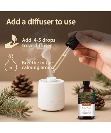 Lavender & Cedarwood Essential Oils Set 16oz & 4oz Pure Natural Scent for Diffusers Aromatherapy Sleep Aid Candle & Soap Making Grounding Relaxation Gift for Home Bath & Massage - Buy Online on GoSupps.com