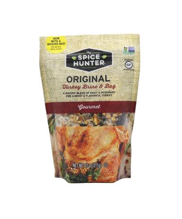 Spice Hunter Turkey Brine & Bag, Original, 11 Ounce
