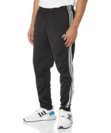 adidas Men's 3-Stripes Tricot Track Suit - Large Black - Buy Online on GoSupps.com