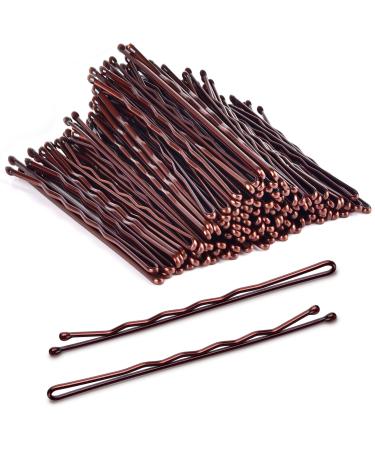 Large Bobby Pins Brown,MORGLES 2.75" Jumbo Hair Pins Brown Long bobby Pins for Thick Hair for Women Girls with Box-120 count - Buy Online on GoSupps.com