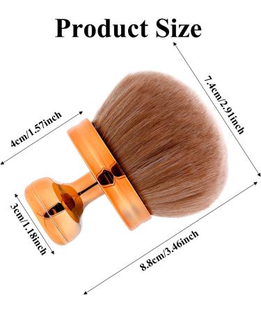 Qianyu Extra Large Body Makeup Brush Self Tanning Bronzers Blend Brush Leg Makeup Self Tan Back Applicator Oval Tanner for Makeup Kabuki Powder Foundation Blusher Coverage Buffing - Buy Online on GoSupps.com