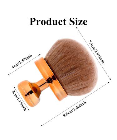 Extra Large Body Makeup Brush - 3 Inch Self Tanning & Blending Brush for Flawless Tan & Bronzer Coverage | Perfect for Kabuki Powder and Blusher - Buy Online on GoSupps.com