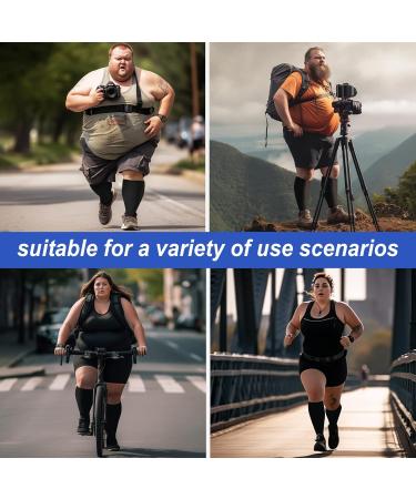 Plus Size Compression Sock For Men and Women: Graduated Compression Stockings for Support Flight Travel Running Pregnancy Sports Edema Nurses Athletic 20-30 mmHg 1Pairs Black 7XL - Buy Online on GoSupps.com