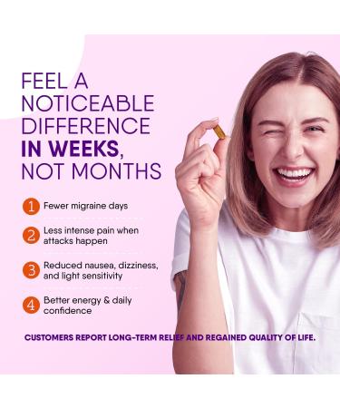 Doctor Knowles Migraine Supplement |Complete Natural Migraine Prevention & Relief Pills with Magnesium 5-HTP Feverfew Riboflavin & Organic Blend |Caffeine Free Extended-Release Tablets (60 Units) 60 Count (Pack of 1) - Buy Online on GoSupps.com