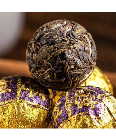 HQZM IIsland Longzhu Pu er Ratured Tee Old Yunen Old Boom Kleine Tuocha Proef The Classical 250g - Buy Online on GoSupps.com