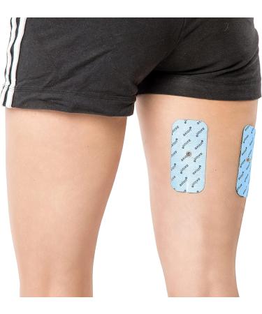 12 Set Electrodes 10x5 cm for TENS & EMS Devices | Reusable Adhesive Pads | Compatible with Sanitas SEM 40.41 & Beurer EM 40.41 | Cert. Medical Device Axion - Buy Online on GoSupps.com