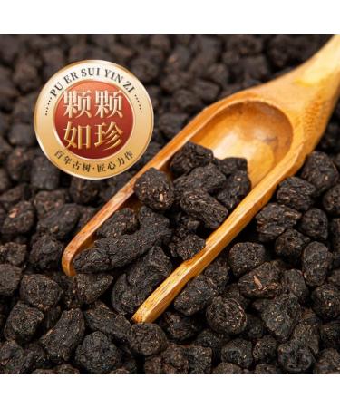 Fragrant Shredded Silver Tea Fossil Pu 'er Tea Cooked Tea Yunnan Ancient Tea High-grade Small Canned Fragrant Tea Gift Box330g - Buy Online on GoSupps.com