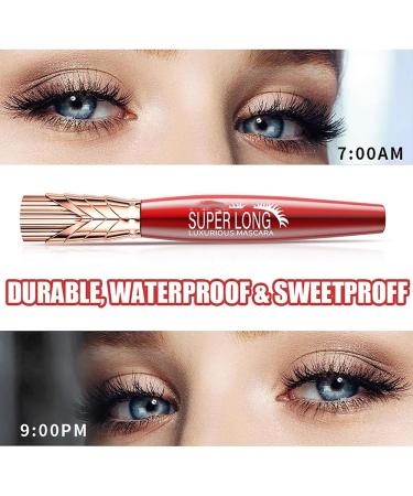 Yanqina Super Long Mascara Yankina Super Long Mascara 4d Waterproof Sweat Proof Mascara Stereo Lengthening Mascara (1pc) - Buy Online on GoSupps.com