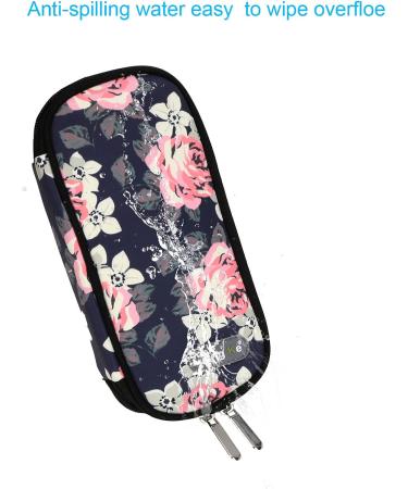 YOUSHARES Insulin Cooler Travel Case - Portable Diabetic Cooling Bag for Insulin Pens (Flower) - Buy Online on GoSupps.com