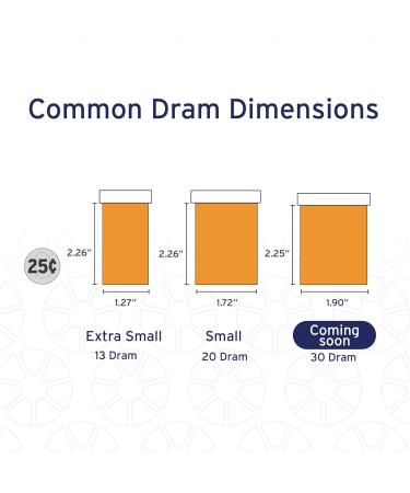 Under Cap Weekly Pill Organizer - Compact Medication Organizer 7 Chambers Fits Amber Bottle - 3 Per Pack (Size 20 Small - Buy Online on GoSupps.com