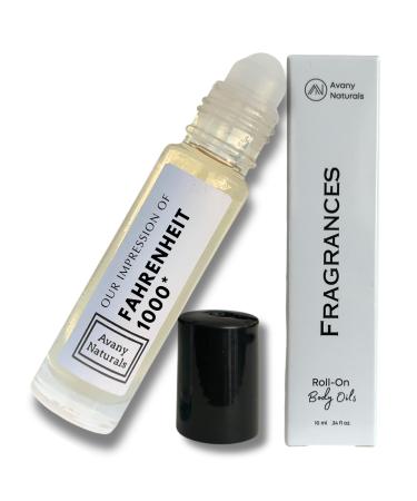 Leather Main Accord Cologne for Men - Alternative Fragrance Body Oil Roll on Scented Perfume for Man Enhanced Scents Parfum Travel Size Scented Oil Sampler (Farenheit-Inspired)