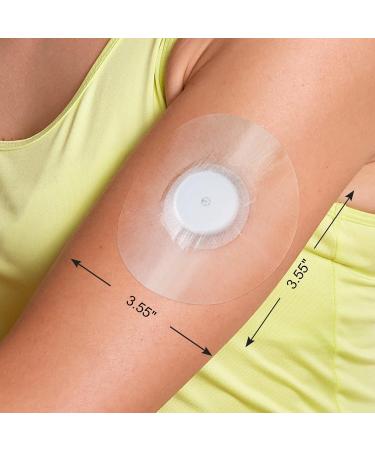 37 Pack Waterproof Adhesive Patches for Freestyle Libre Sensor - Transparent & Breathable CGM Covers - 14 Days - Blue (Pack of 1) - Buy Online on GoSupps.com