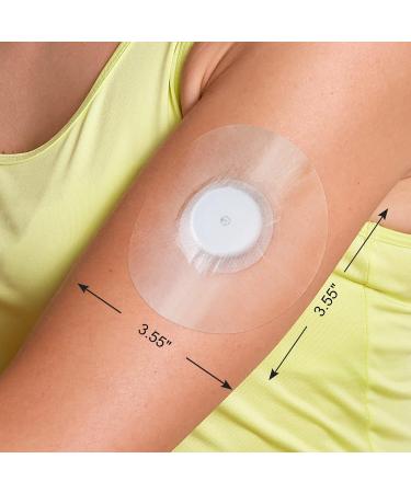 Freestyle Libre Waterproof Adhesive 55 Skin-Friendly Plasters for Libre 1 2 & 3 Sensors 14 Days of Transparent Protection - Buy Online on GoSupps.com