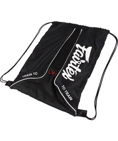 Fairtex BAG6 Sack Bag | Thai Boxing Gym Bag | Muay Thai MMA | Black - Buy Online on GoSupps.com