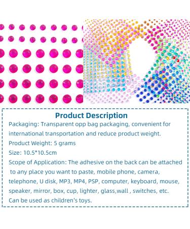 Colorful Rhinestone Stickers for Eyes Nails Face & Body | 3D Self-Adhesive Designs - Shop Internationally - Buy Online on GoSupps.com