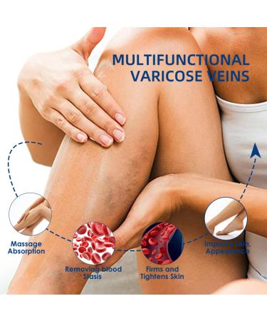  MagiSel Varicose Vein Cream Cream Against Spider Veins Varicose Vein Leg Care Cream 20g Spider Vein Varicose Vein Cream for Legs Eliminates Varicose Veins and Spider Veins - Buy Online on GoSupps.com