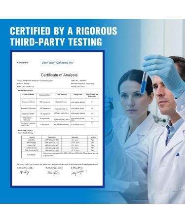 4-in-1 Magnesium Glycinate Complex 90 Capsules of Magnesium Glycinate Citrate Malate L-Threonate & Vitamin B6 Supplement for Health | Third Party Tested Gluten Free - Buy Online on GoSupps.com