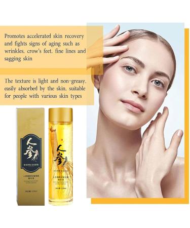 Grgowe 3 pieces Peptide Anti Wrinkle Ginseng Serum Ginseng Anti Wrinkle Serum Ginseng Polypeptide Anti-Ageing Essence Ginseng Essence Ginseng Serum Peptide Anti Wrinkle Ginseng Serum for all skin type - Buy Online on GoSupps.com
