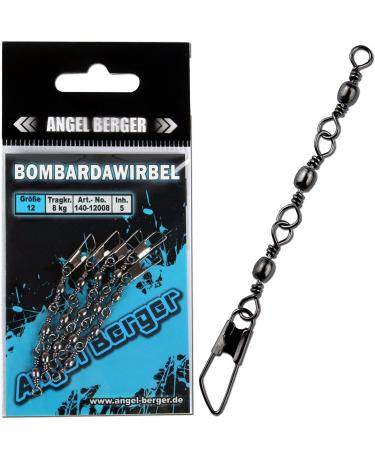 Angel-Berger Triple Bombarda Swivel Sbirulino Swivel 5 Pieces Swivel 12