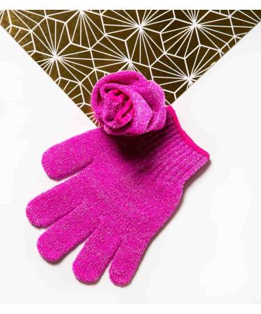 The Spoiled Mama Exfoliating Gloves - Gentle Exfoliation for Smooth Skin - Buy Online on GoSupps.com