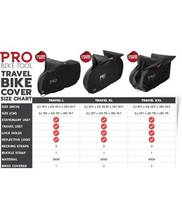 PRO BIKE TOOL Large Bicycle Cover - Outdoor Storage and Travel Protection - Buy Online on GoSupps.com