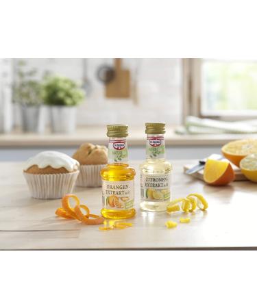 Dr. Oetker Lemon Extract 6 x 35 ml | Authentic Sicilian Flavor for Cakes & Desserts - Buy Online on GoSupps.com