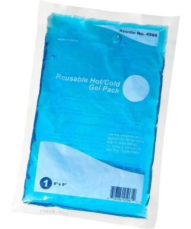 Flexible Gel Ice Packs for Injuries - 3-Pack Reusable Cold Packs in Different Sizes for Shoulder, Knees, Back & Neck - Buy Online on GoSupps.com