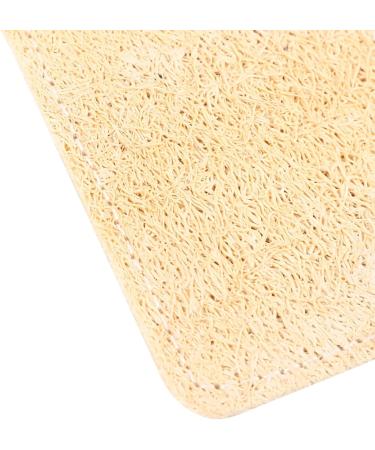 Healeved Natural Loofah Dish Sponge Vegetable Scrubber Non-scratch Scrub Bath Shower Brush With Loop Cleaning Sponge for Kitchen Dishwashing Scouring Pad Square - Buy Online on GoSupps.com